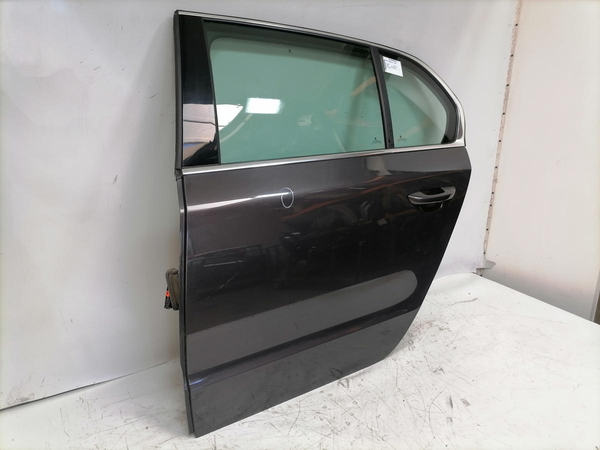 Skoda Superb 2 3T original T&uuml;r hinten links LF8M Moccabraun Flie&szlig;heck Rohbau Bj.2009